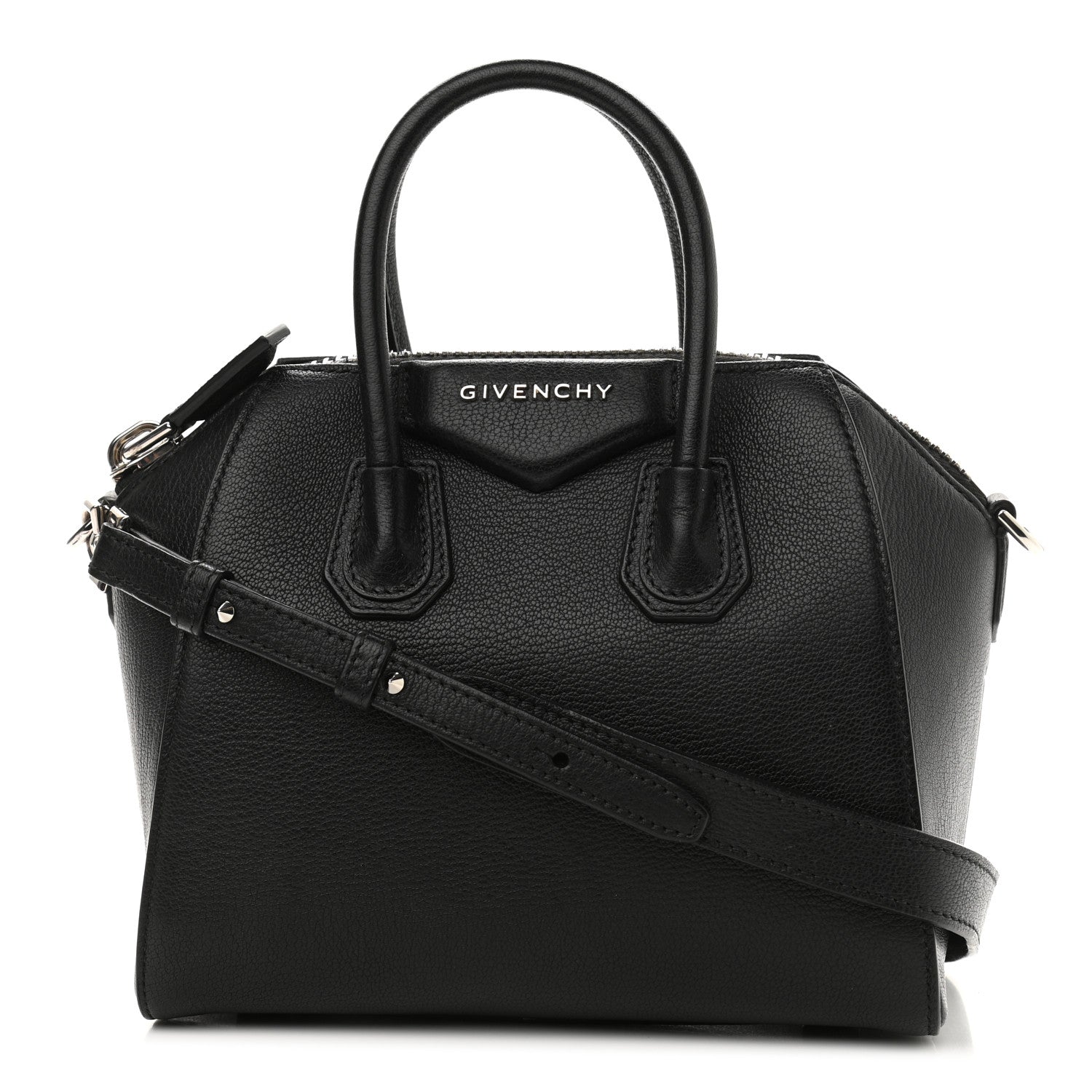 Givenchy Sugar Goatskin Mini Antigona Black 1 of 11