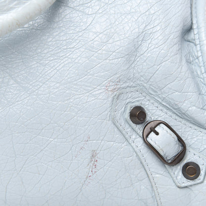 Balenciaga Agneau Classic Hardware City Bleu Dragee 12 of 16