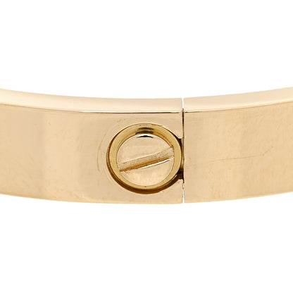 Cartier 18K Yellow Gold LOVE Bracelet 18 4 of 9