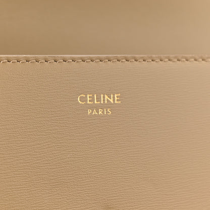 Celine Shiny Calfskin Long Triomphe Wallet DarK Sepia 6 of 9