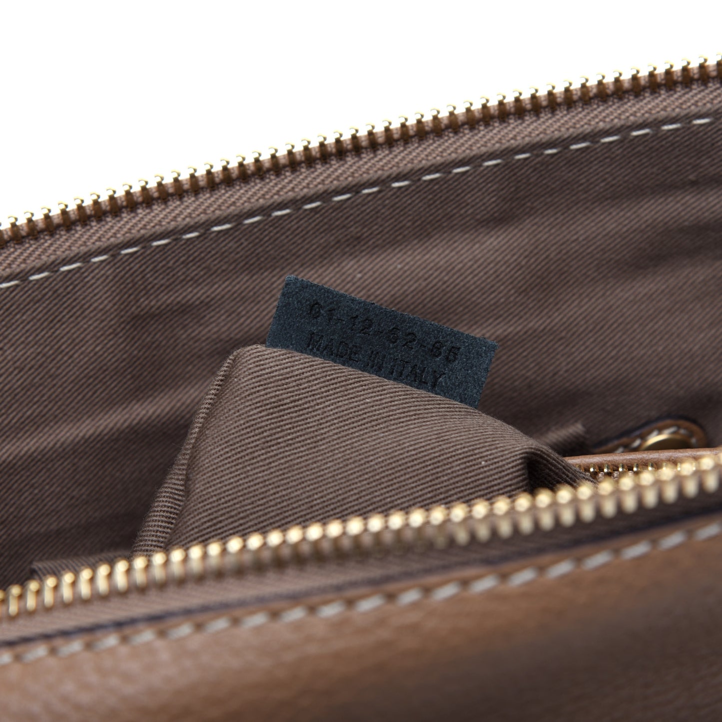 Calfskin Large Marcie Satchel Nut