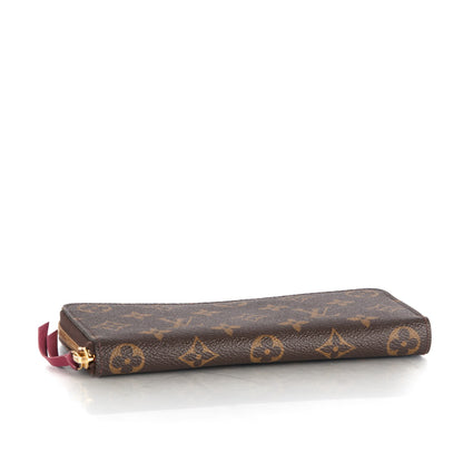 Louis Vuitton Monogram Clemence Wallet Fuchsia 4 of 7