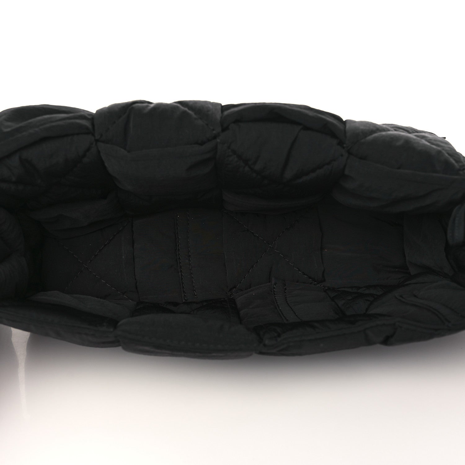 Bottega Veneta Nylon Intrecciato Padded Tech Cassette Bag Black 6 of 10