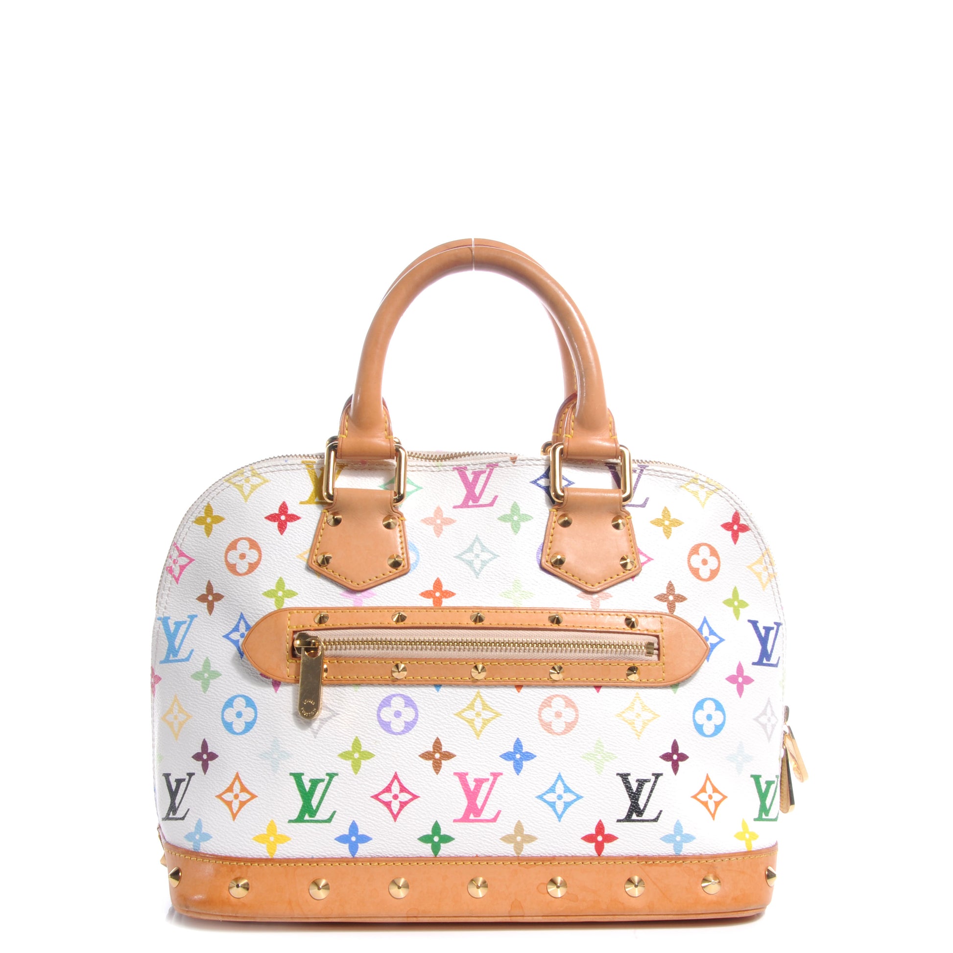Louis Vuitton Monogram Multicolor Alma White 1 of 8