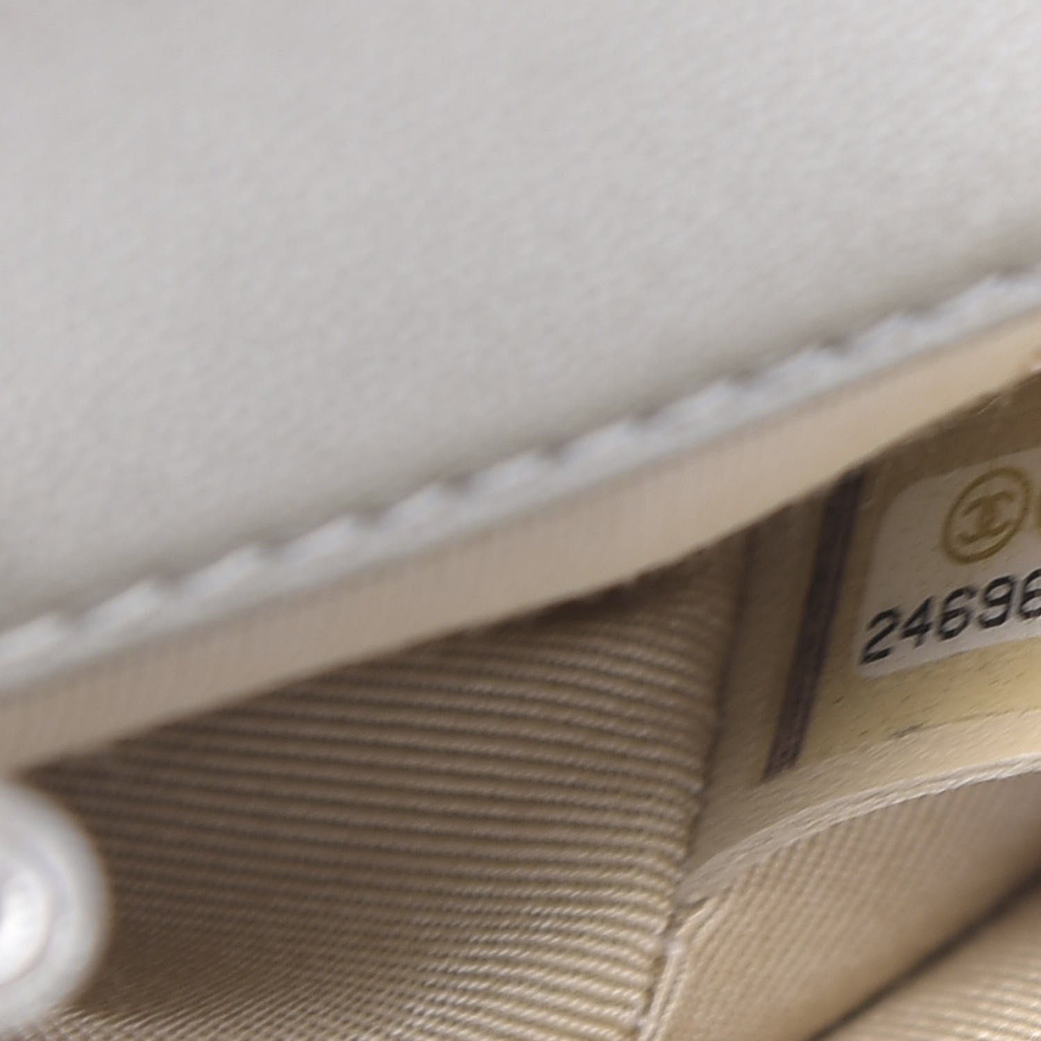 Chanel Metallic Sheepskin Chevron Quilted Medium Vintage Mademoiselle Flap Light Gold 7 of 12