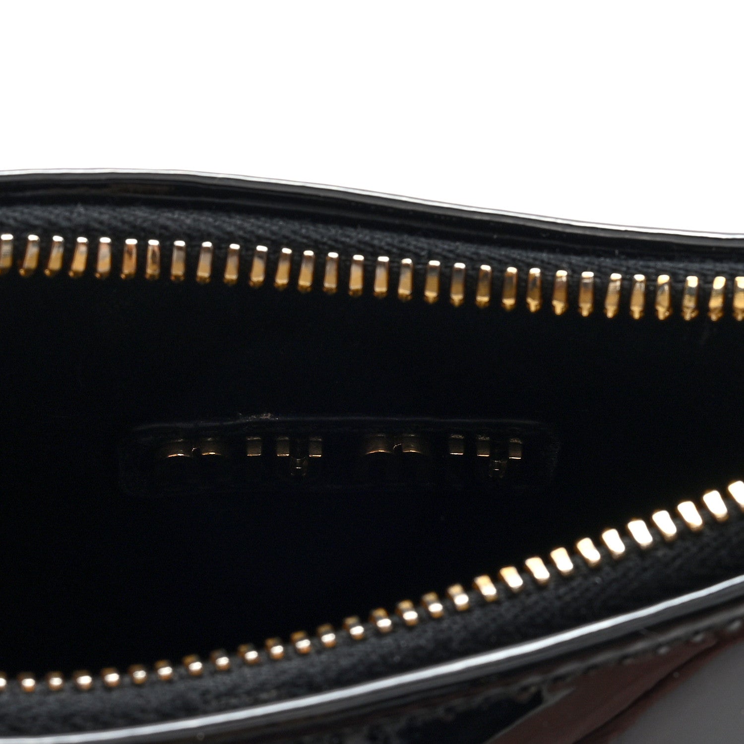 Miu Miu Patent Mini Hobo Black 6 of 9