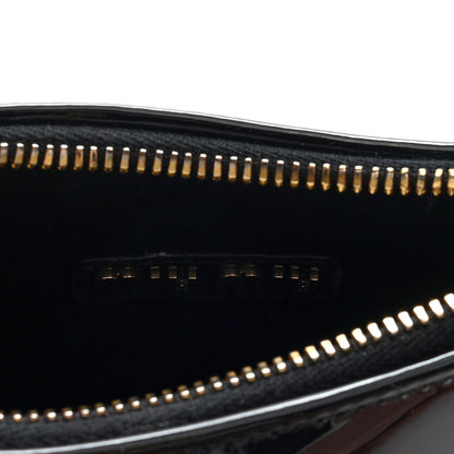 Miu Miu Patent Mini Hobo Black 6 of 9