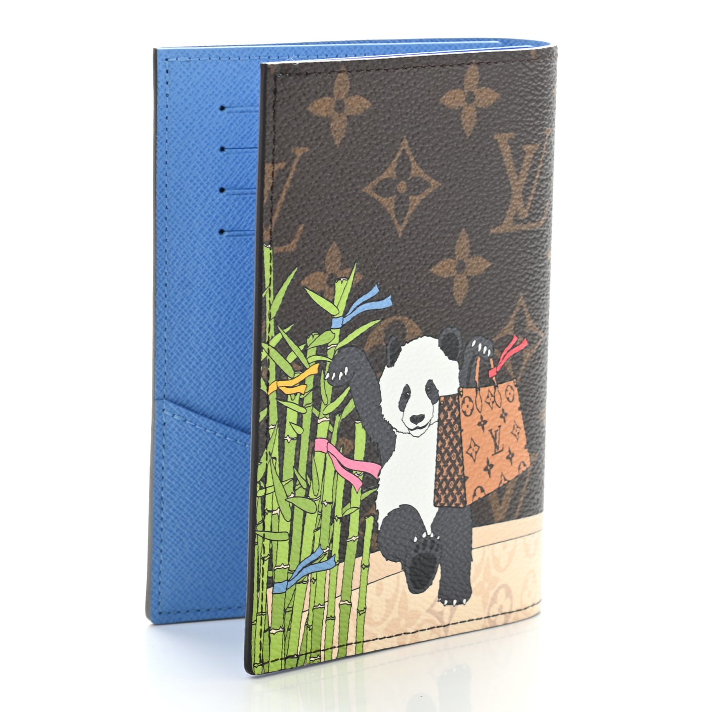 Monogram 2021 Christmas Animation China Passport Cover Myosotis Blue