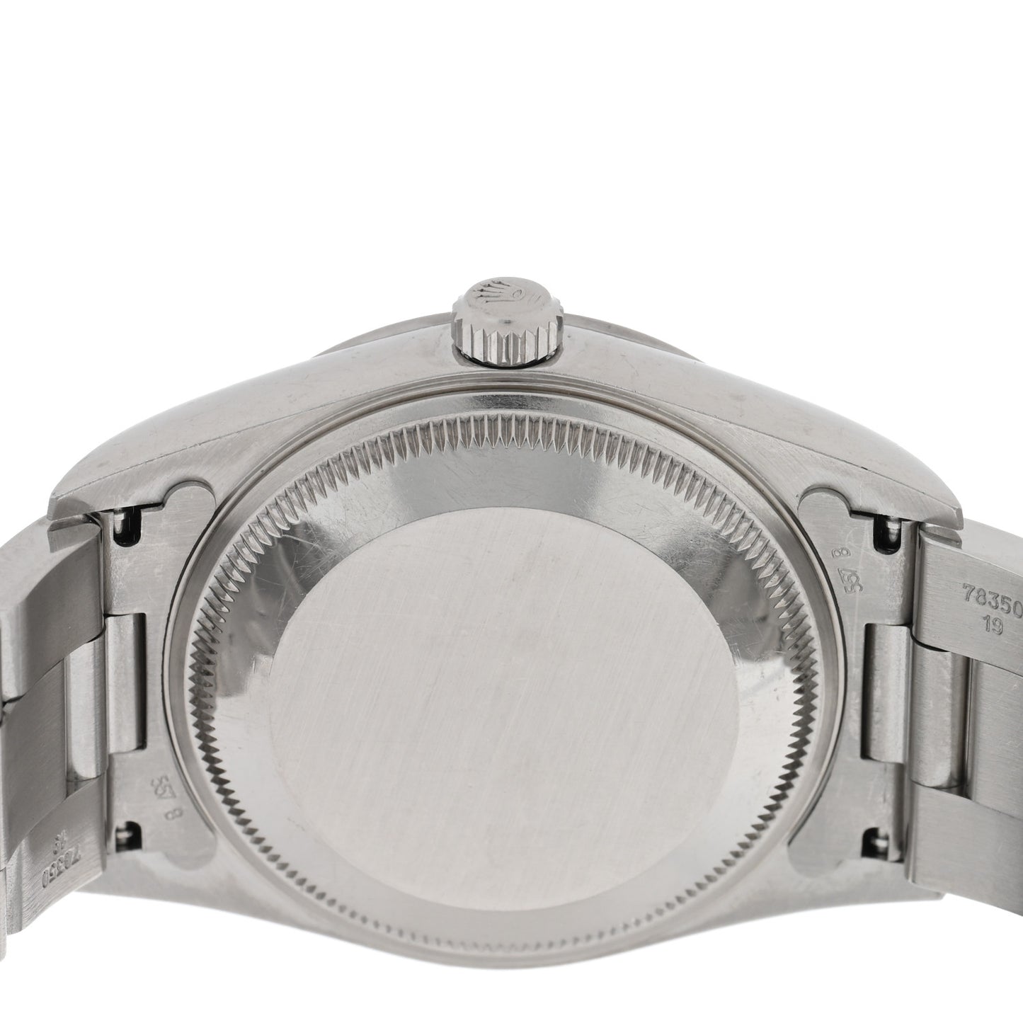 Stainless Steel 34mm Oyster Perpetual Date Watch Blue 15200