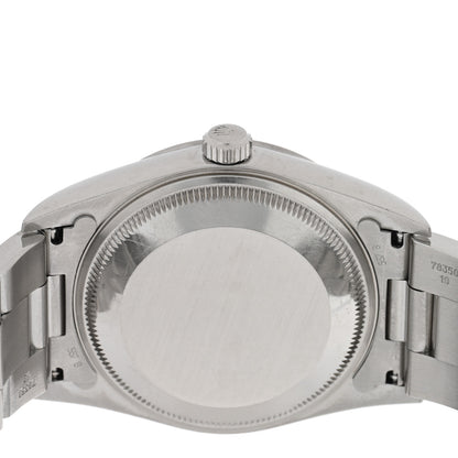 Rolex Stainless Steel 34mm Oyster Perpetual Date Watch Blue 15200 4 of 4