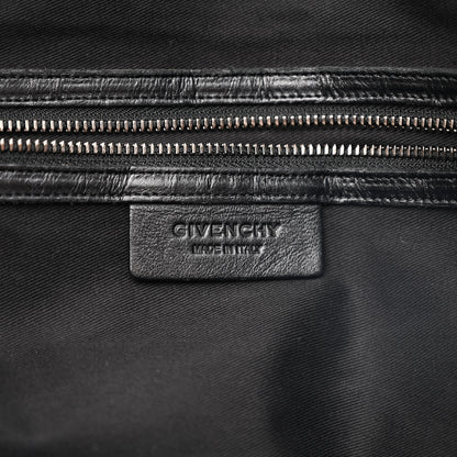 Givenchy Calfskin Crocodile Embossed Medium Nightingale Black 6 of 13