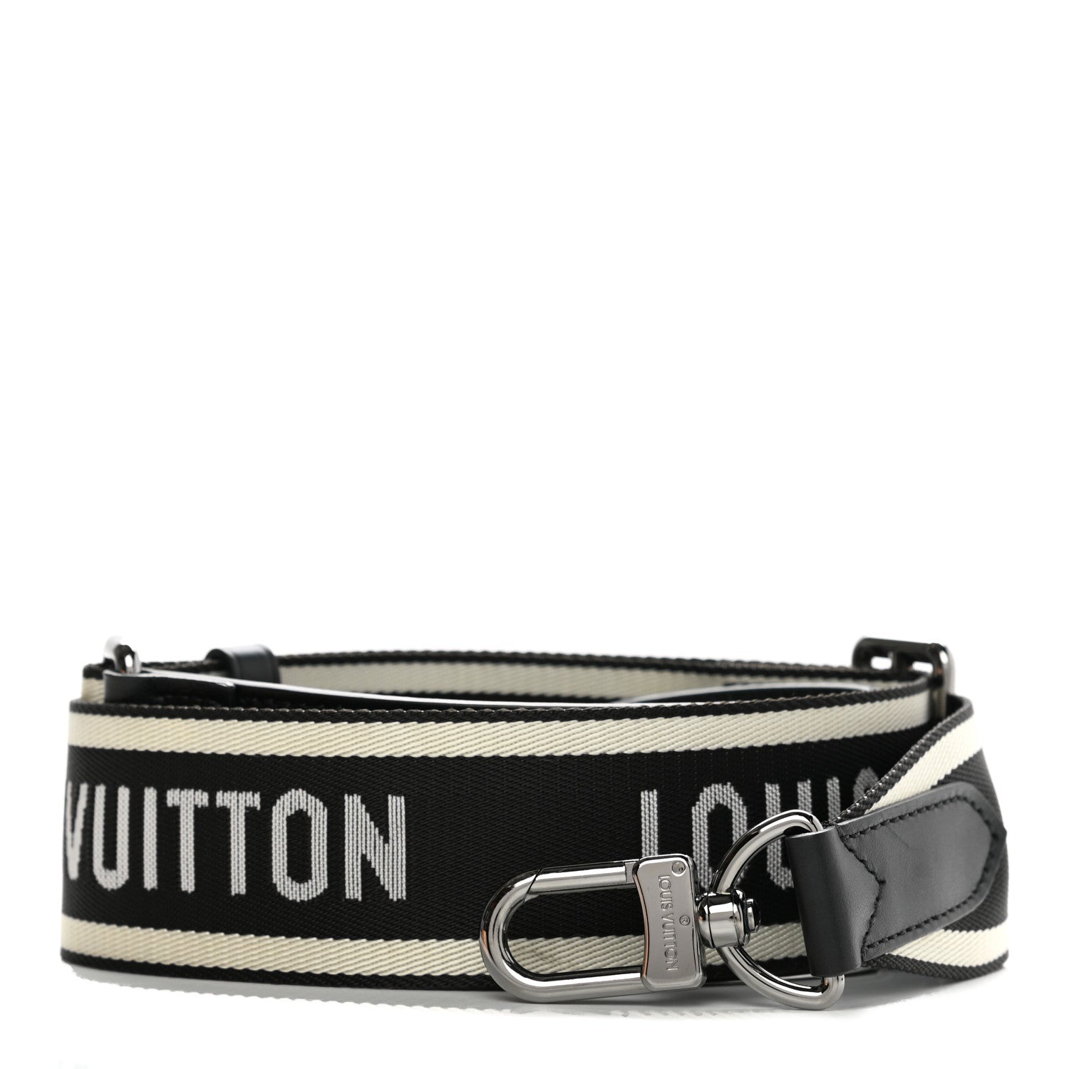 Louis Vuitton Monogram Multi Pochette Accessories Shoulder Strap Black Ivory 1 of 5