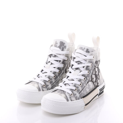 Christian Dior Technical Canvas Oblique B23 Sneaker 35 White Black 3 of 10