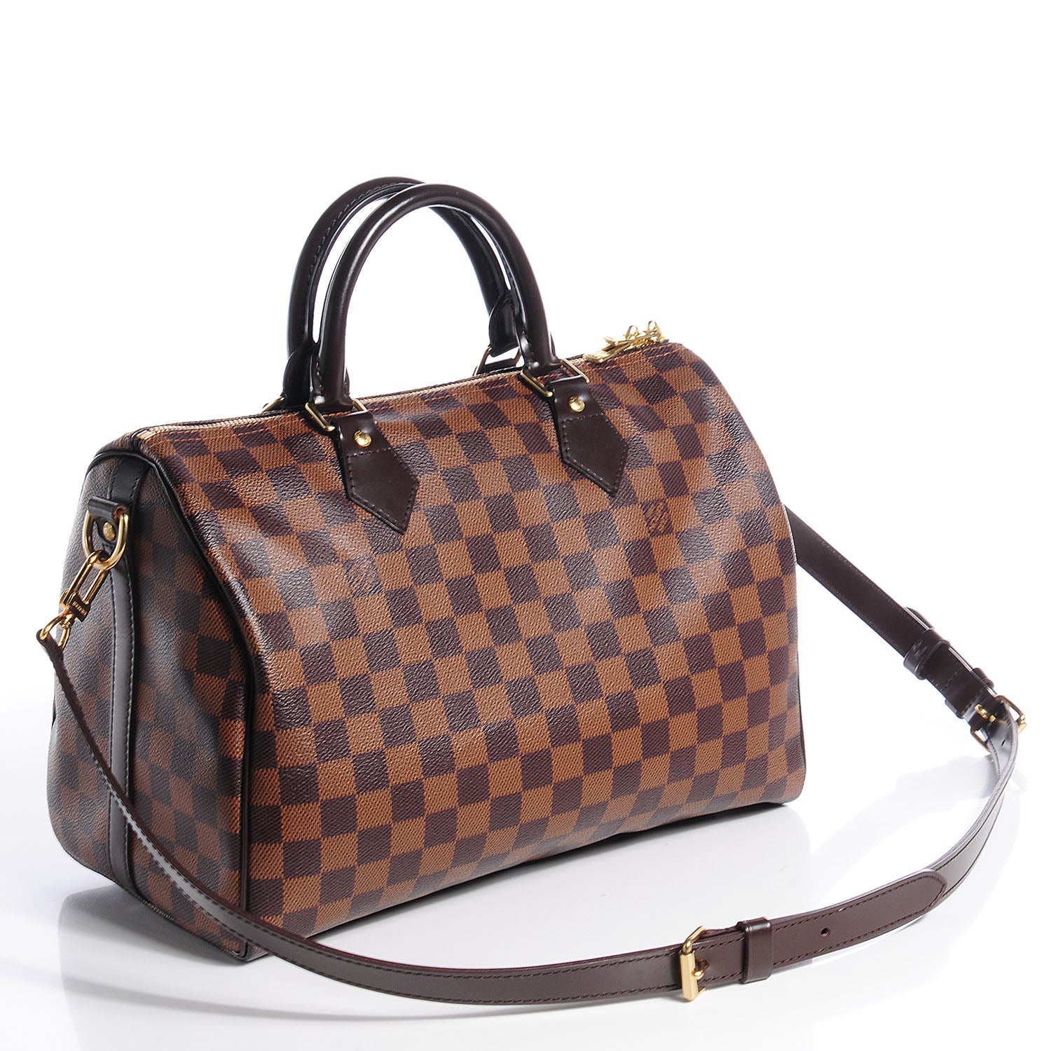 Louis Vuitton Damier Ebene Speedy Bandouliere 30 3 of 7