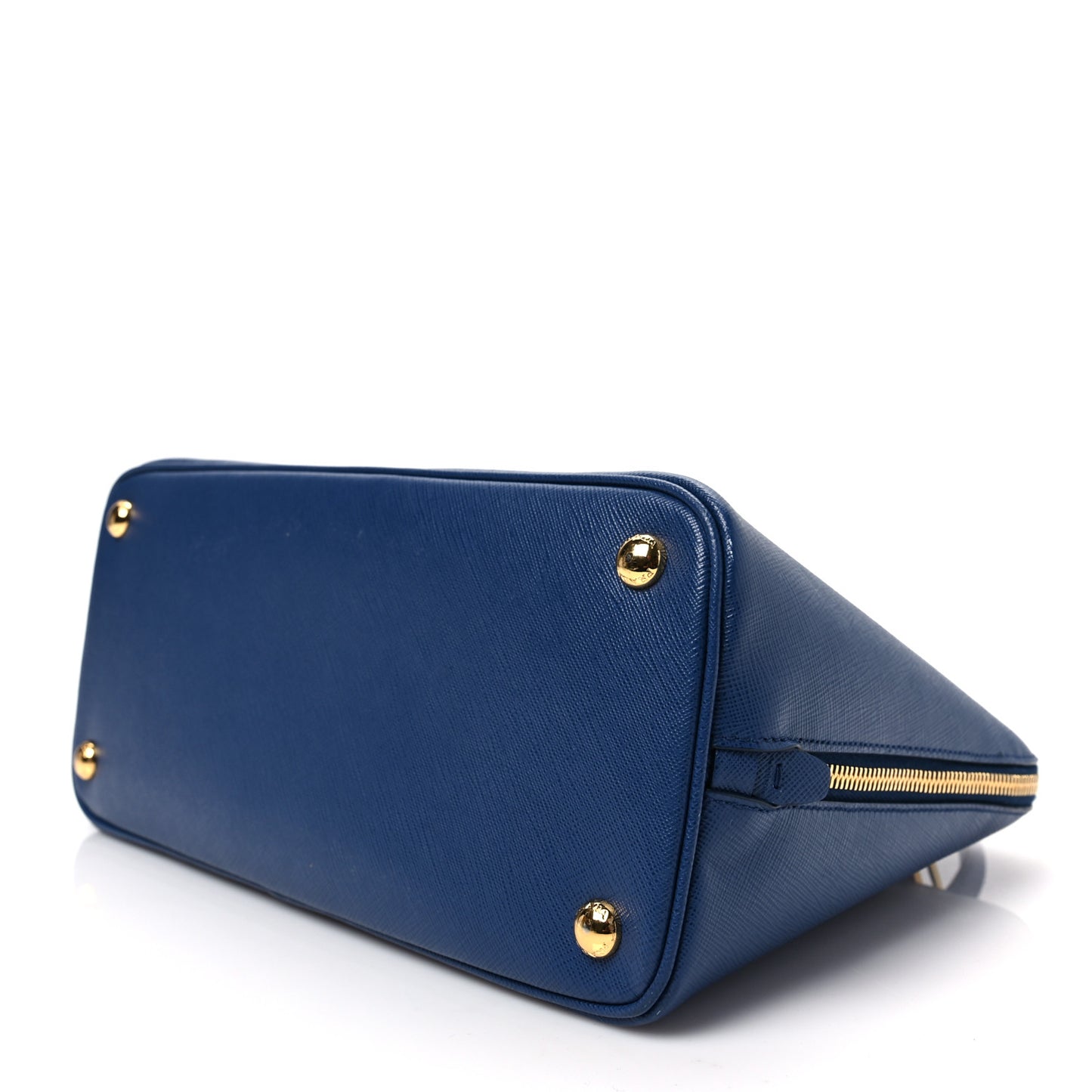 Saffiano Lux Medium Promenade Tote Bluette