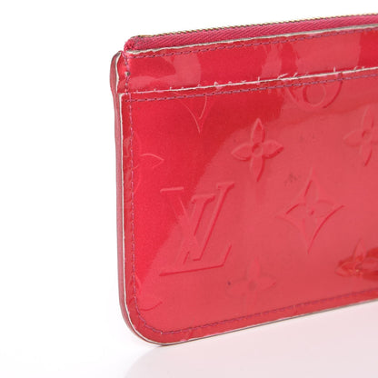 Louis Vuitton Vernis Key Pouch Rose Indien 8 of 14