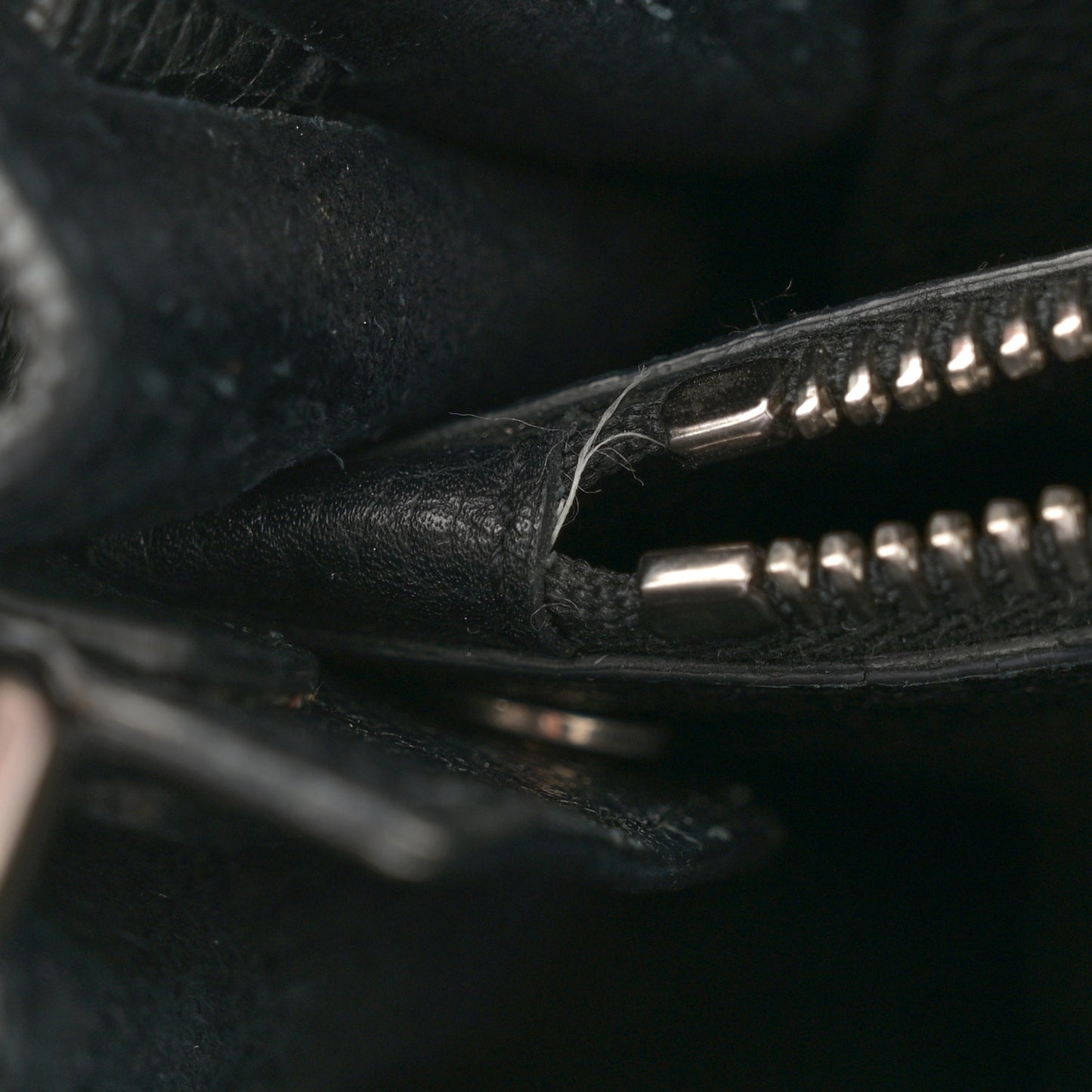 Grained Calfskin Baby Sac De Jour Souple Black