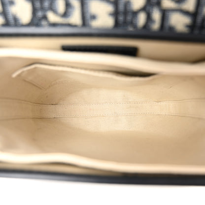 Christian Dior Oblique Square DiorAddict Flap Navy Blue 5 of 13