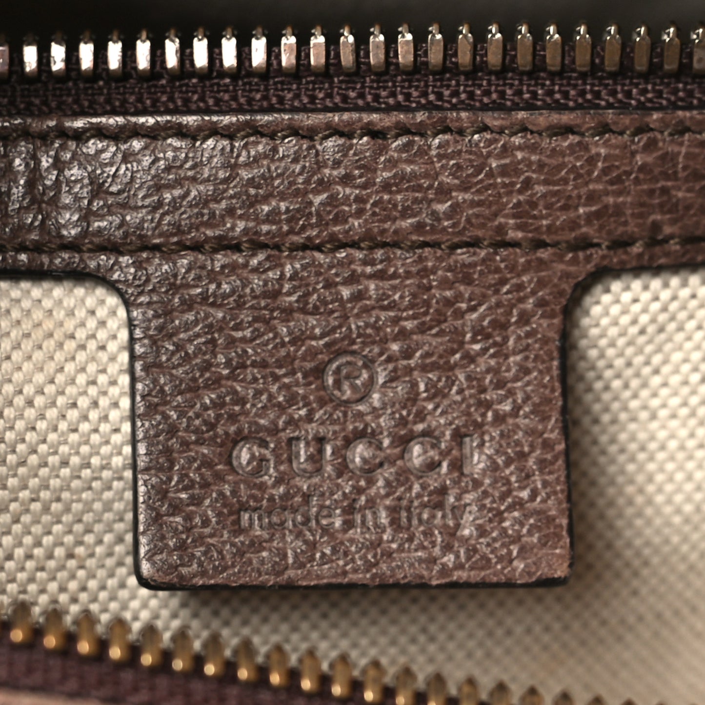 GG Supreme Monogram Web Small Ophidia Messenger Bag Brown