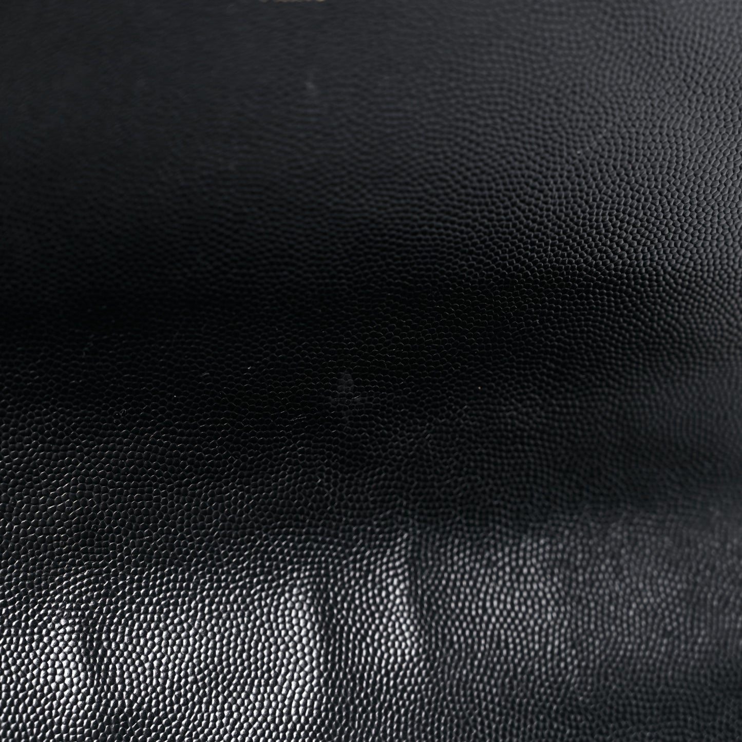 Grain De Poudre Matelasse Chevron Large Monogram Satchel Black