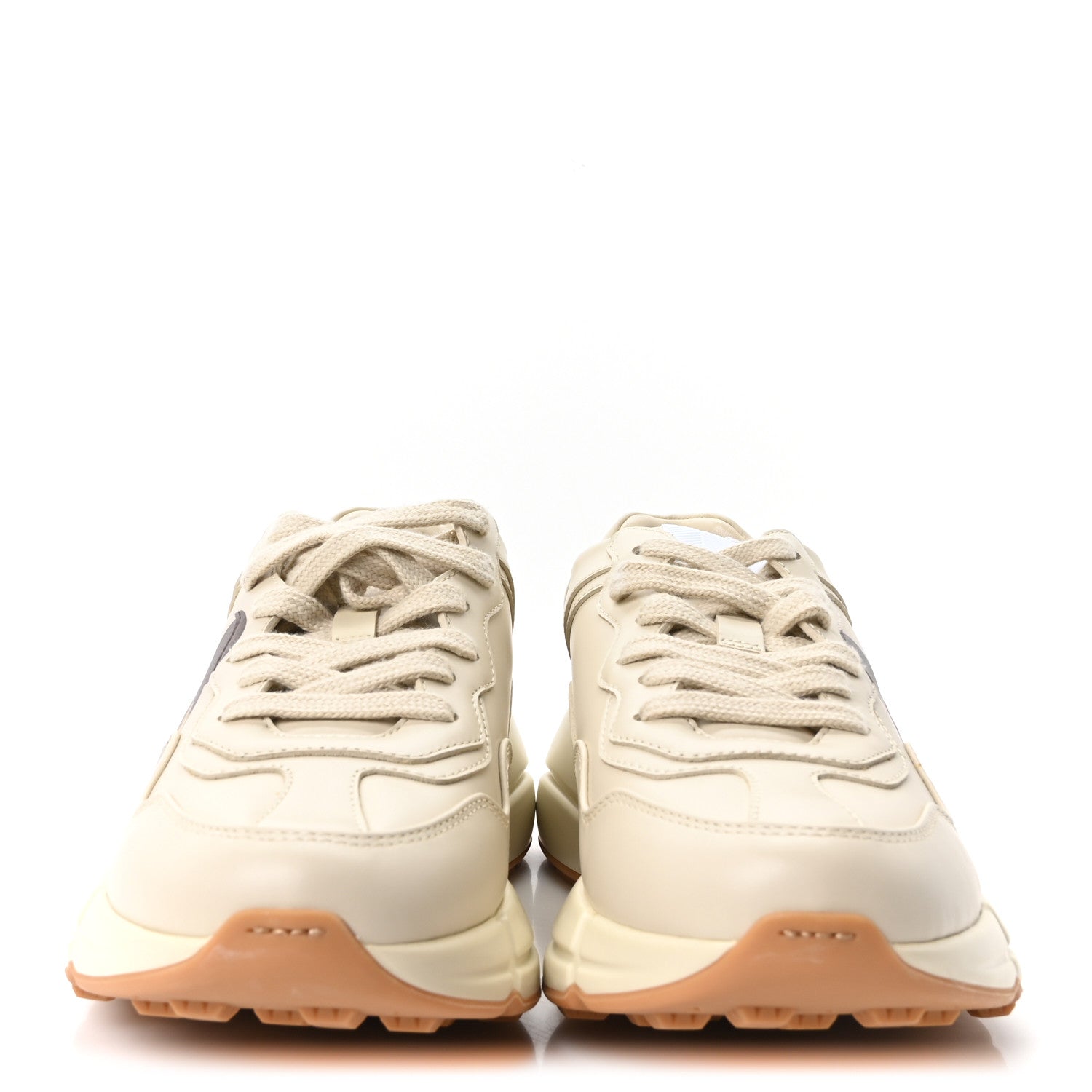 Gucci X DISNEY Calfskin Mickey Mouse Womens Rhyton Sneakers 40 Ivory 3 of 9