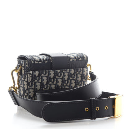 Christian Dior Oblique 30 Montaigne Box Bag Blue 3 of 10