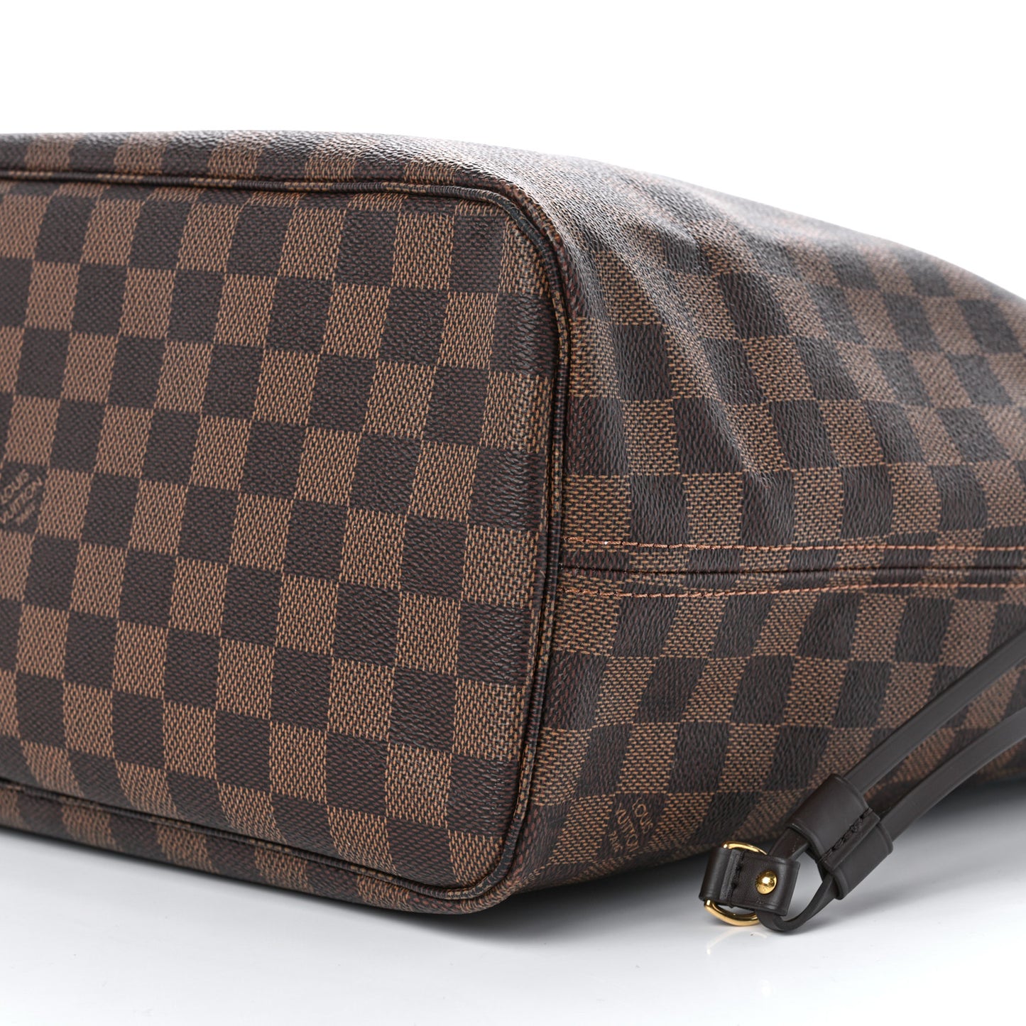 Damier Ebene Neo Neverfull MM Rose Ballerine