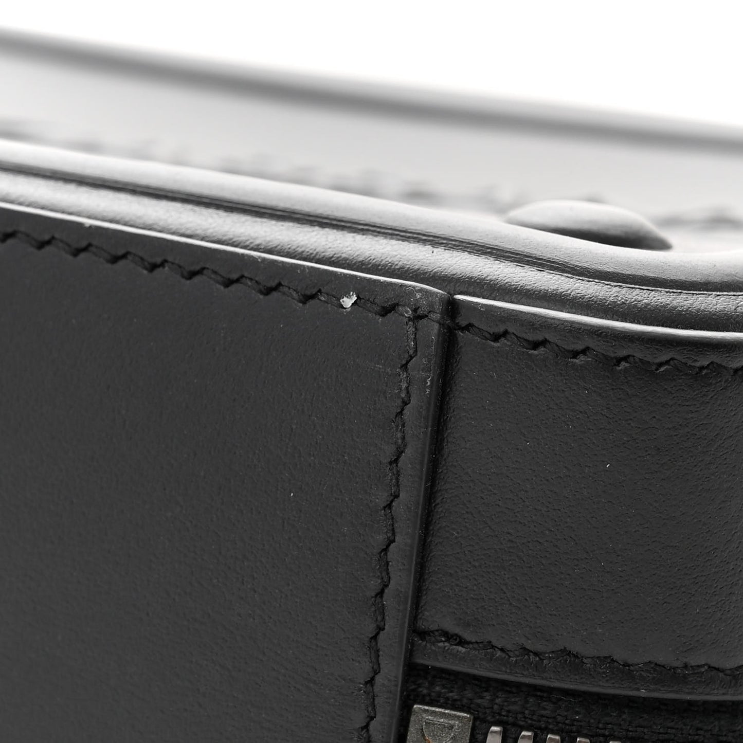 Calfskin Embossed DG Logo Crossbody Bag Black