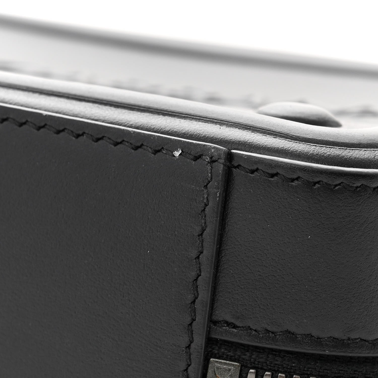 Dolce & Gabbana Calfskin Embossed DG Logo Crossbody Bag Black 11 of 12
