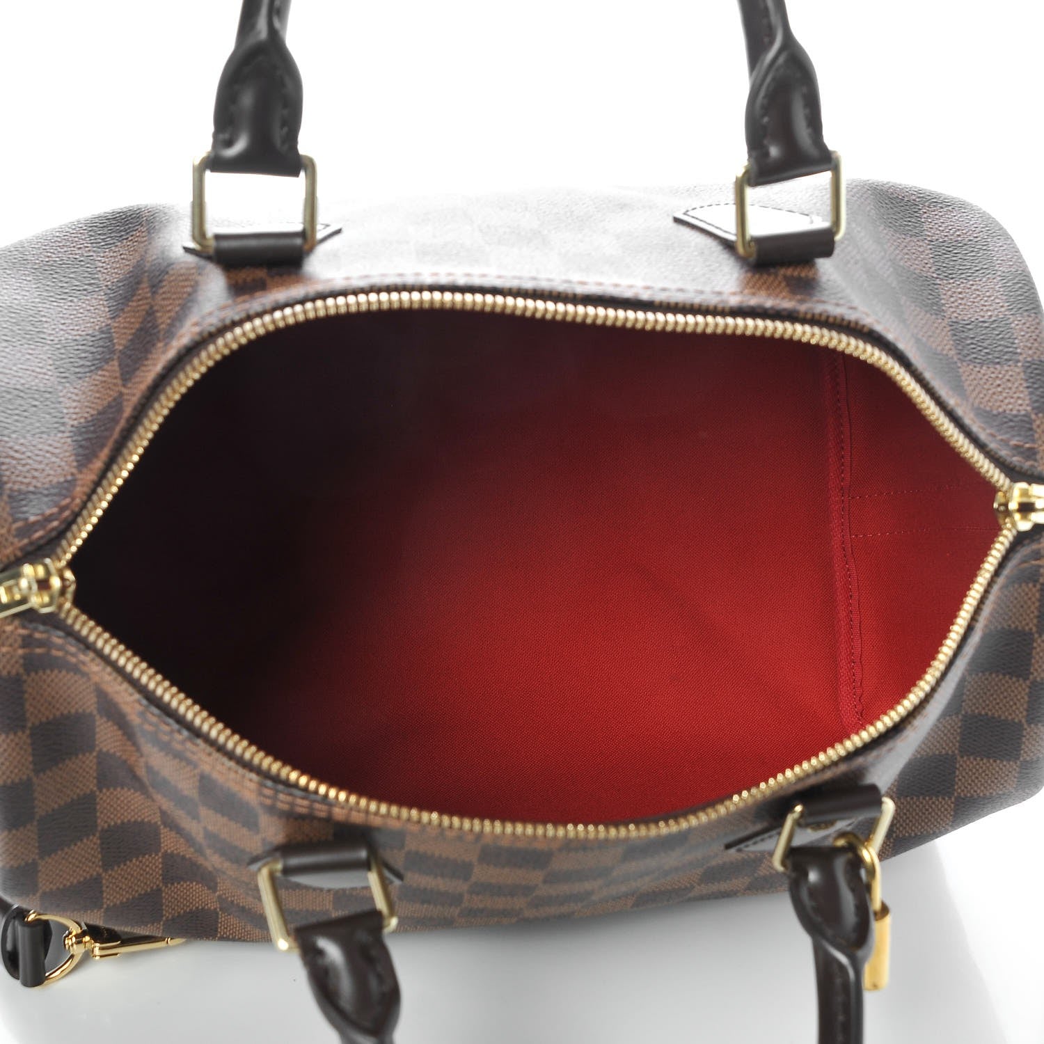 Louis Vuitton Damier Ebene Speedy Bandouliere 30 6 of 7