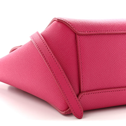 Celine Grained Calfskin Nano Belt Bag Raspberry 9 of 10