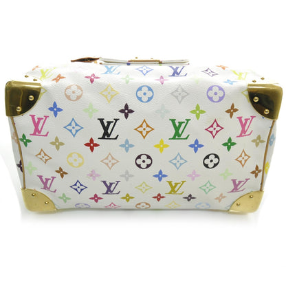 Louis Vuitton Monogram Multicolor Speedy 30 White 4 of 10