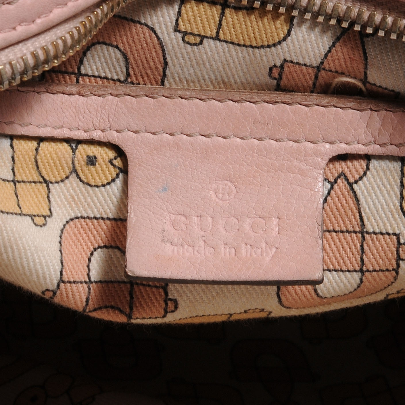 Guccissima Medium Joy Boston Rose Dragea