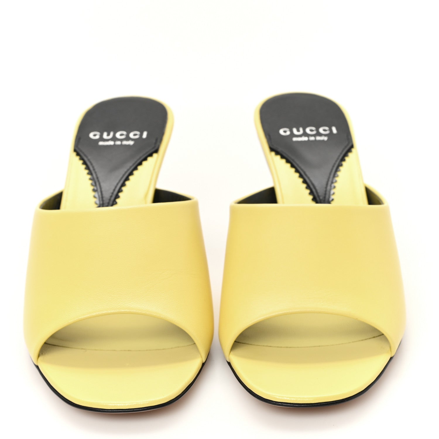 Gucci Malaga Kid Interlocking G Sandals 38 Banana 3 of 10