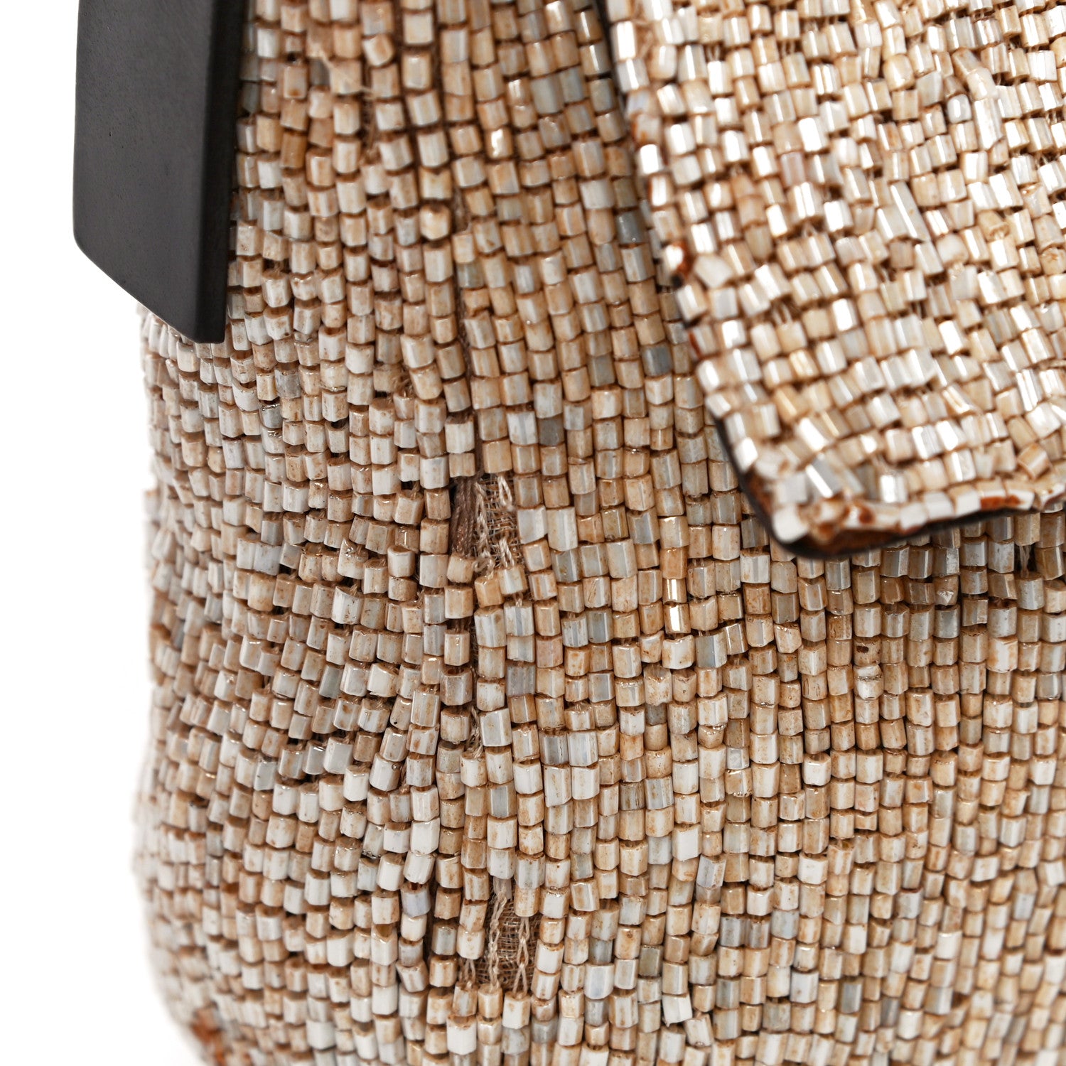Fendi Beaded Baguette Beige 13 of 17