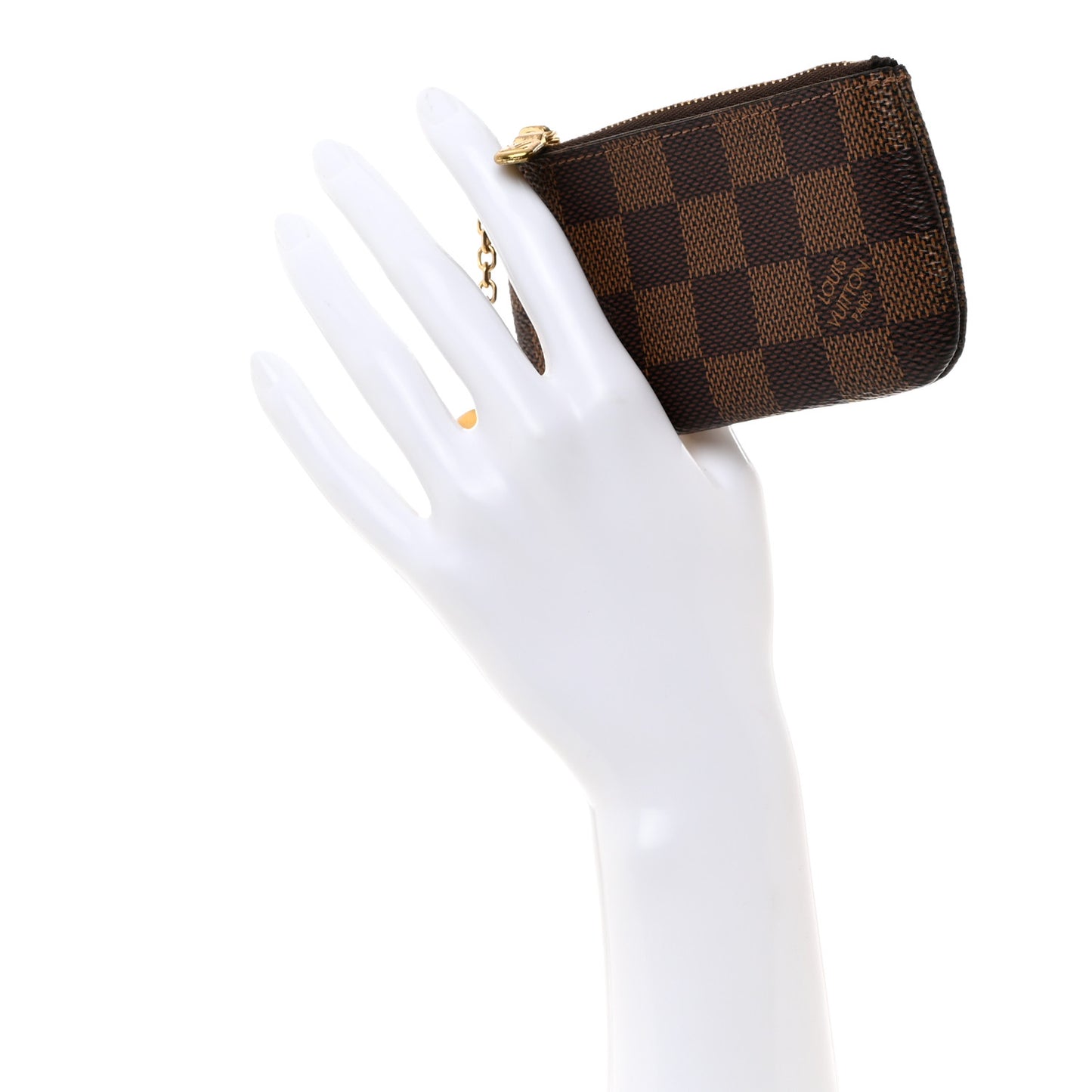 LOUIS VUITTON Damier Ebene Key Pouch