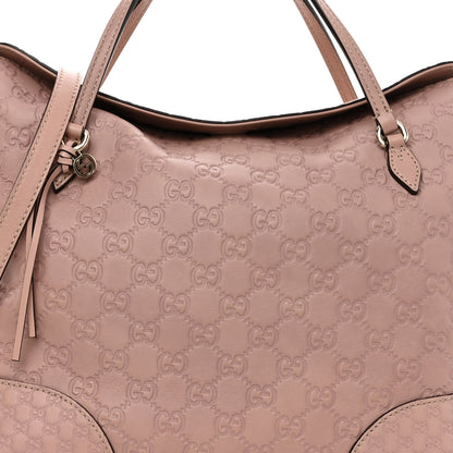 Gucci Guccissima Medium Bree Foldover Tote Soft Pink 8 of 11
