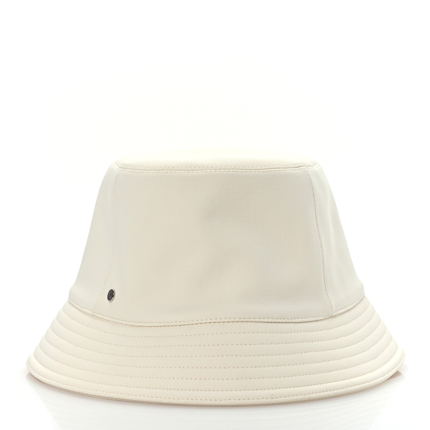 Hermes Fabric Calvi Bucket Hat 57 White 3 of 9