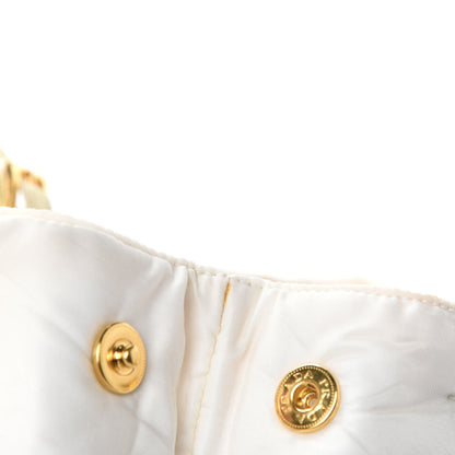 Prada Tessuto Nylon Quilted Bag White 8 of 13