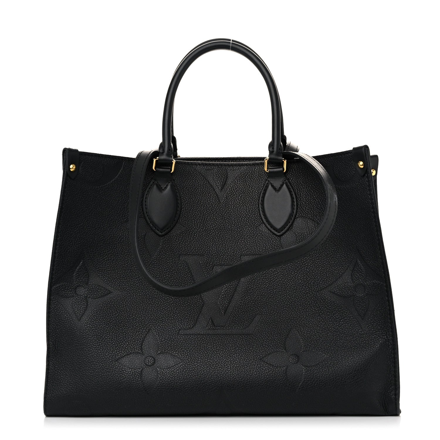 Louis Vuitton Empreinte Monogram Giant OnTheGo MM Black 1 of 12