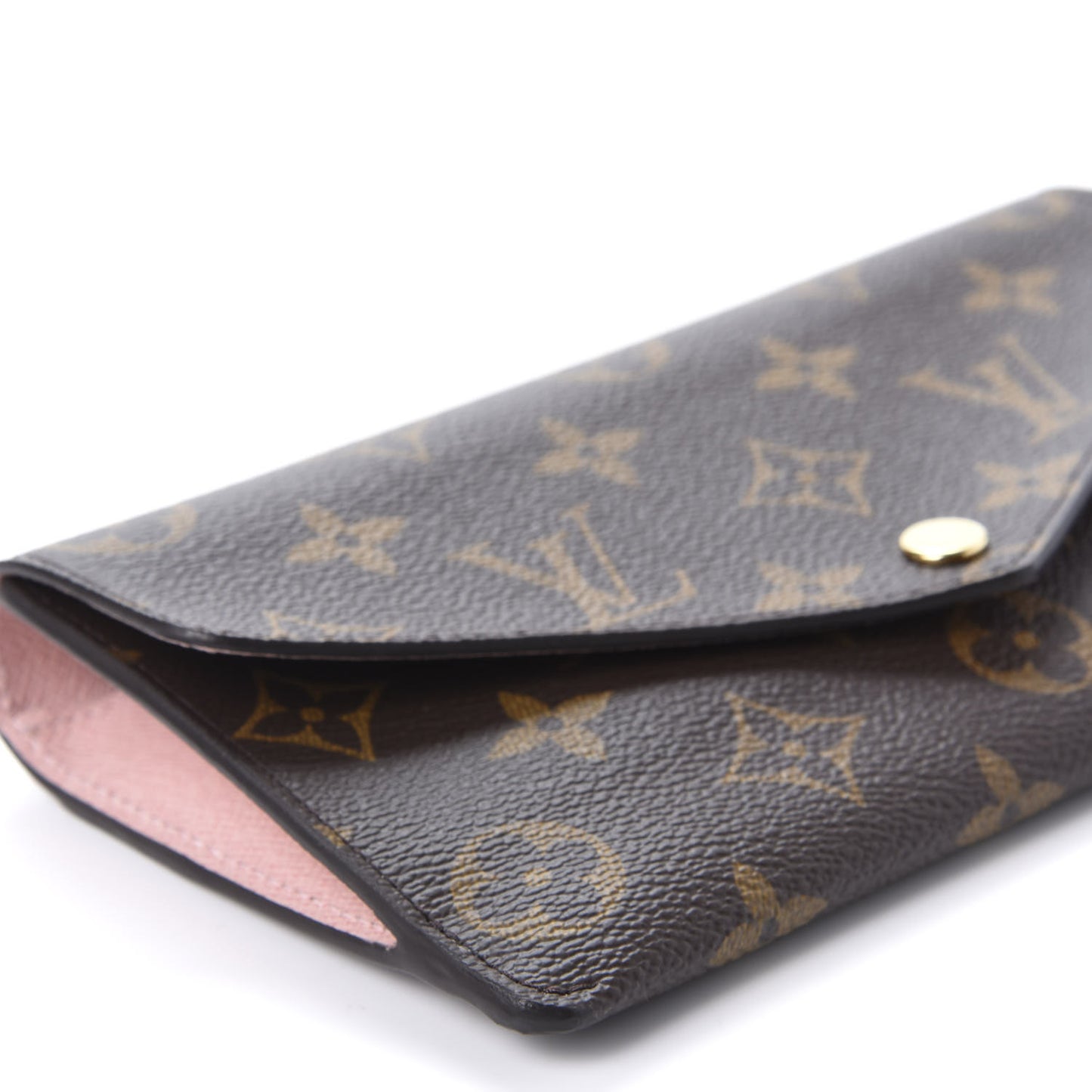 Monogram Jeanne Wallet Rose Ballerine