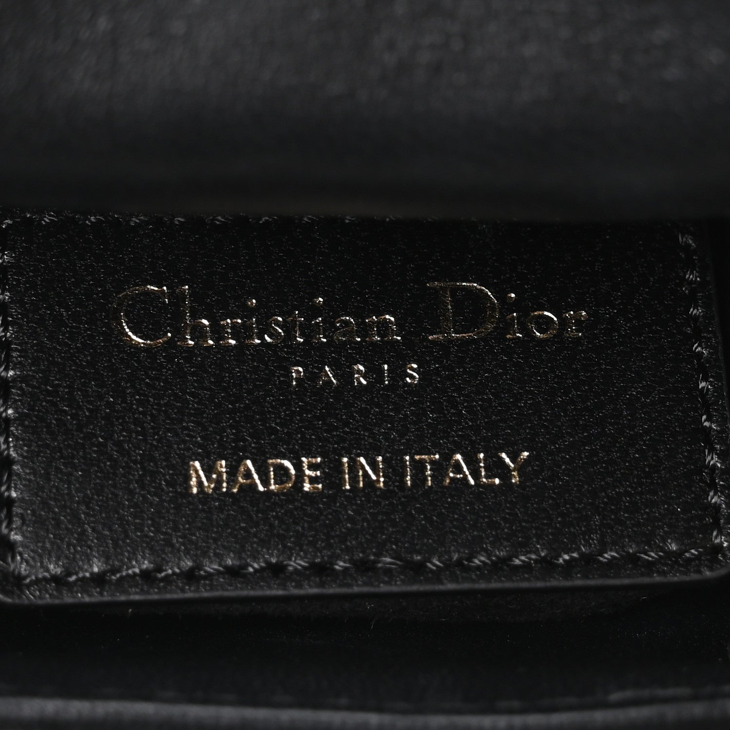 Christian Dior Lambskin Cannage Micro Lady Dior Black 6 of 11