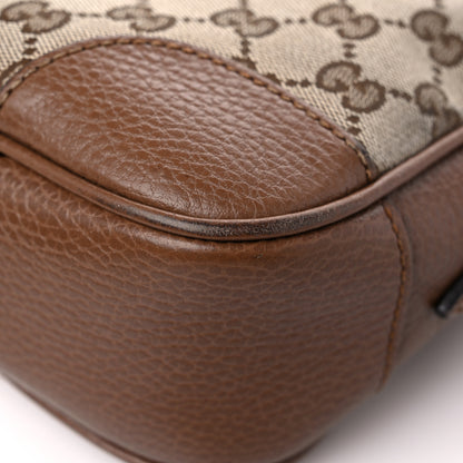 Gucci Monogram Mini Bree Messenger Bag Beige Tabacco 9 of 15