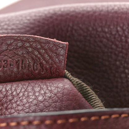 Chloe Calfskin Medium Marcie Round Crossbody Bag Dark Velvet 6 of 9