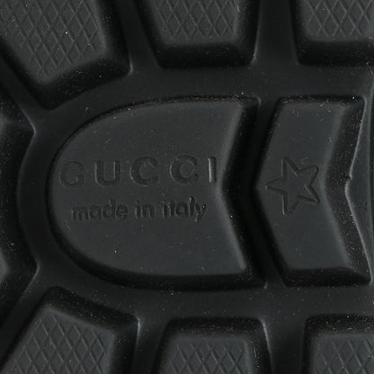 Gucci Rubber Womens Horsebit Ankle Boots 38 Black 7 of 8