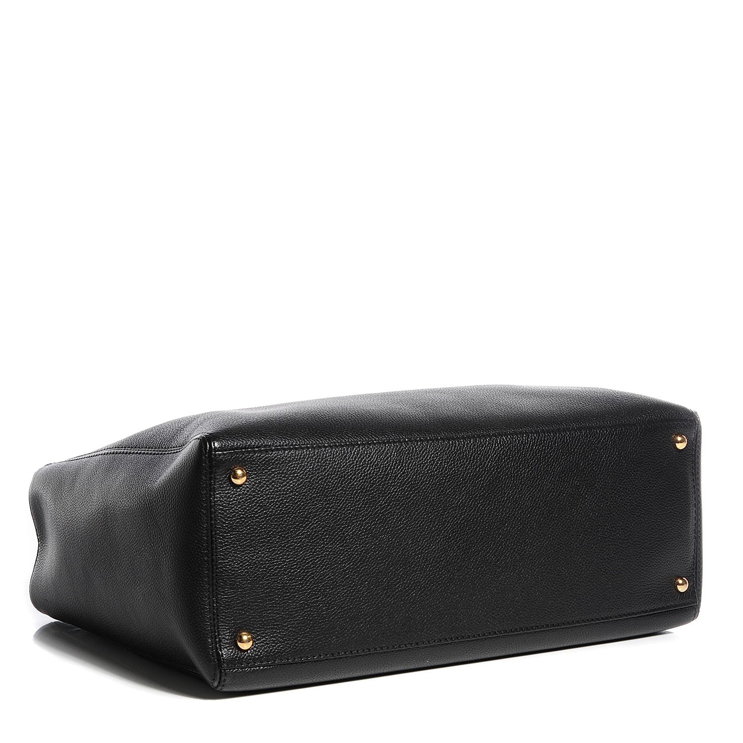 Chanel Calfskin Cerf Shopper Tote Black 4 of 8