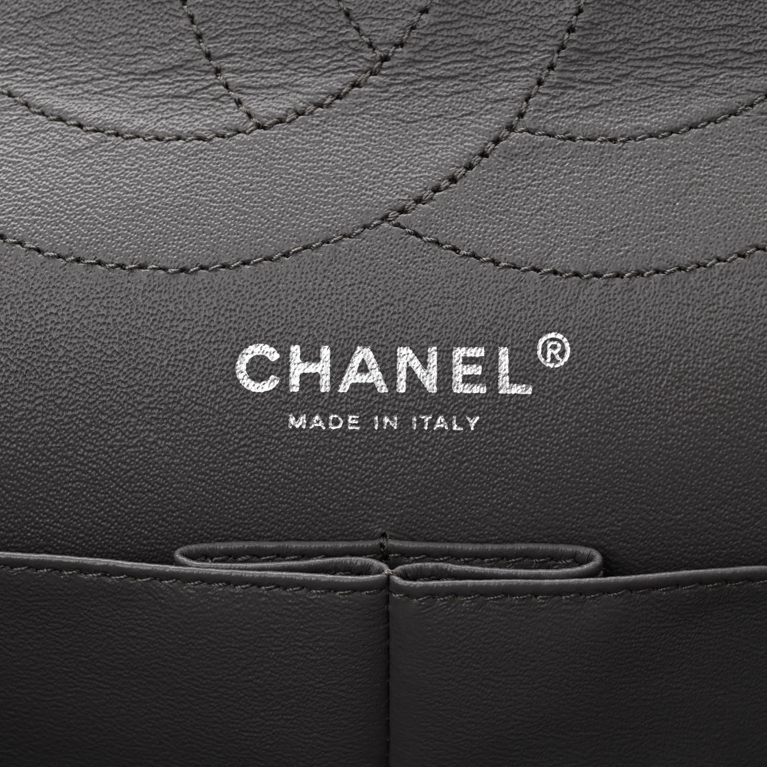 Chanel Aged Calfskin Quilted 2.55 Reissue 227 Flap Dark Grey 6 of 10