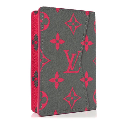 Louis Vuitton Taigarama Pocket Organizer NM Grey Pink 3 of 7