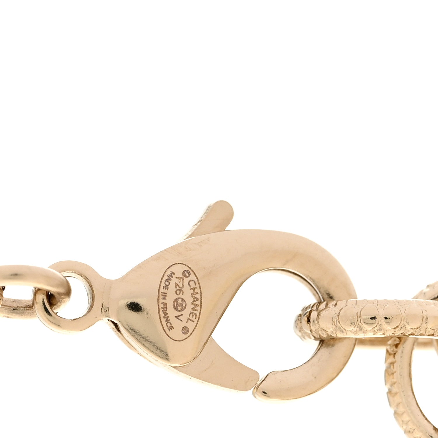 Chanel Pearl CC 100th Anniversary Necklace Light Gold 5 of 6