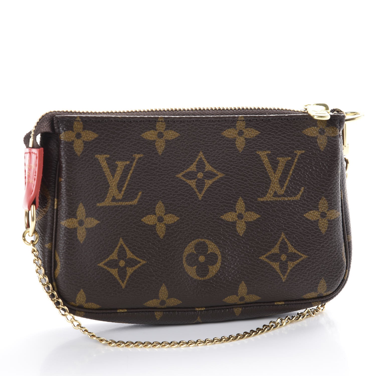 Louis Vuitton Monogram 2020 Christmas Animation Bumper Cars Mini Pochette Accessories Coquelicot 3 of 10